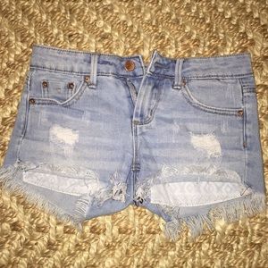 Jean shorts